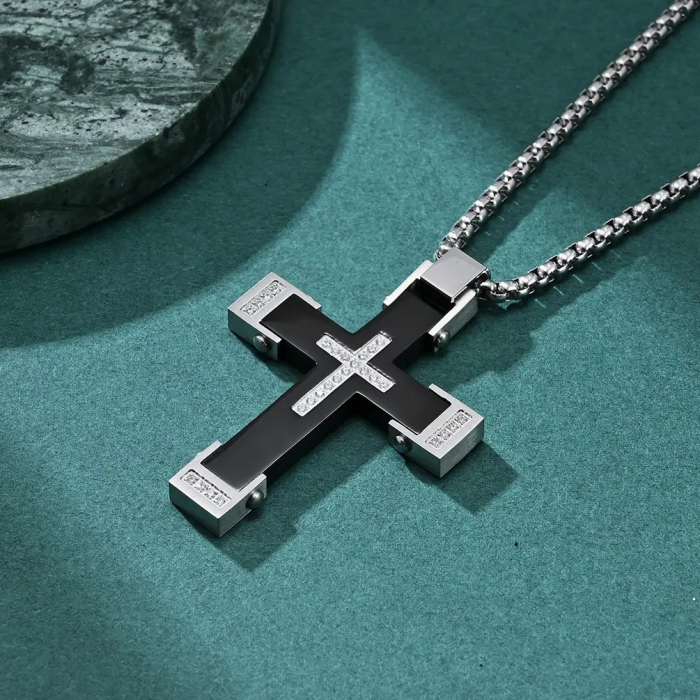 Lant Brooks Contemporan Cross Diamonds [4]