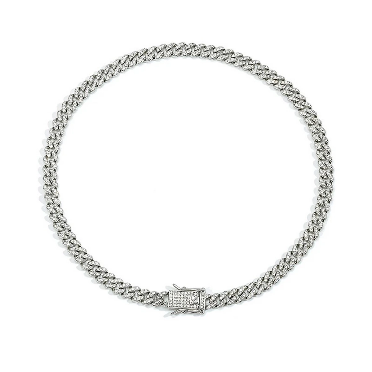 Lant Brooks Cuban Silver Diamonds 8 mm [2]