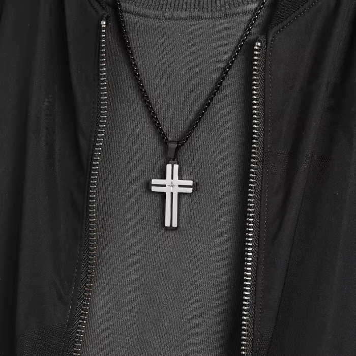 Lant Brooks Diamond Cross Stainless Steel [2]