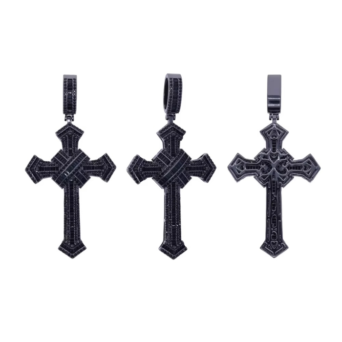 Lant Brooks Full Black Cross [3]