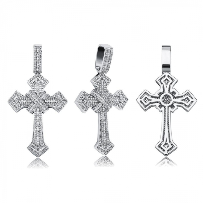 Lant Brooks Full Diamonds Cross New [2]
