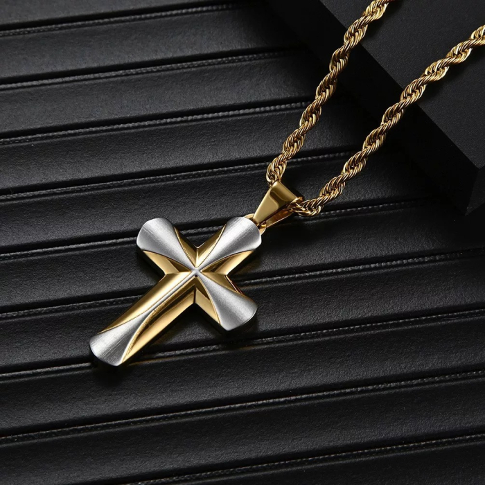 Lant Brooks Gold Cross Pendant [2]