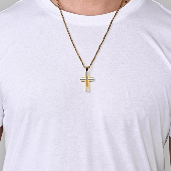 Lant Brooks Gold Cross Pendant [4]