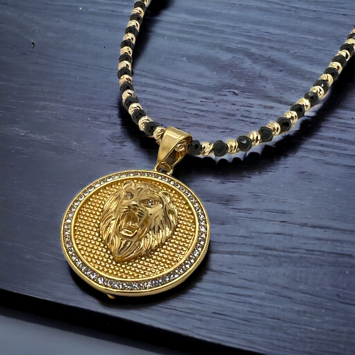 Lant Brooks Gold Diamond Lion [2]