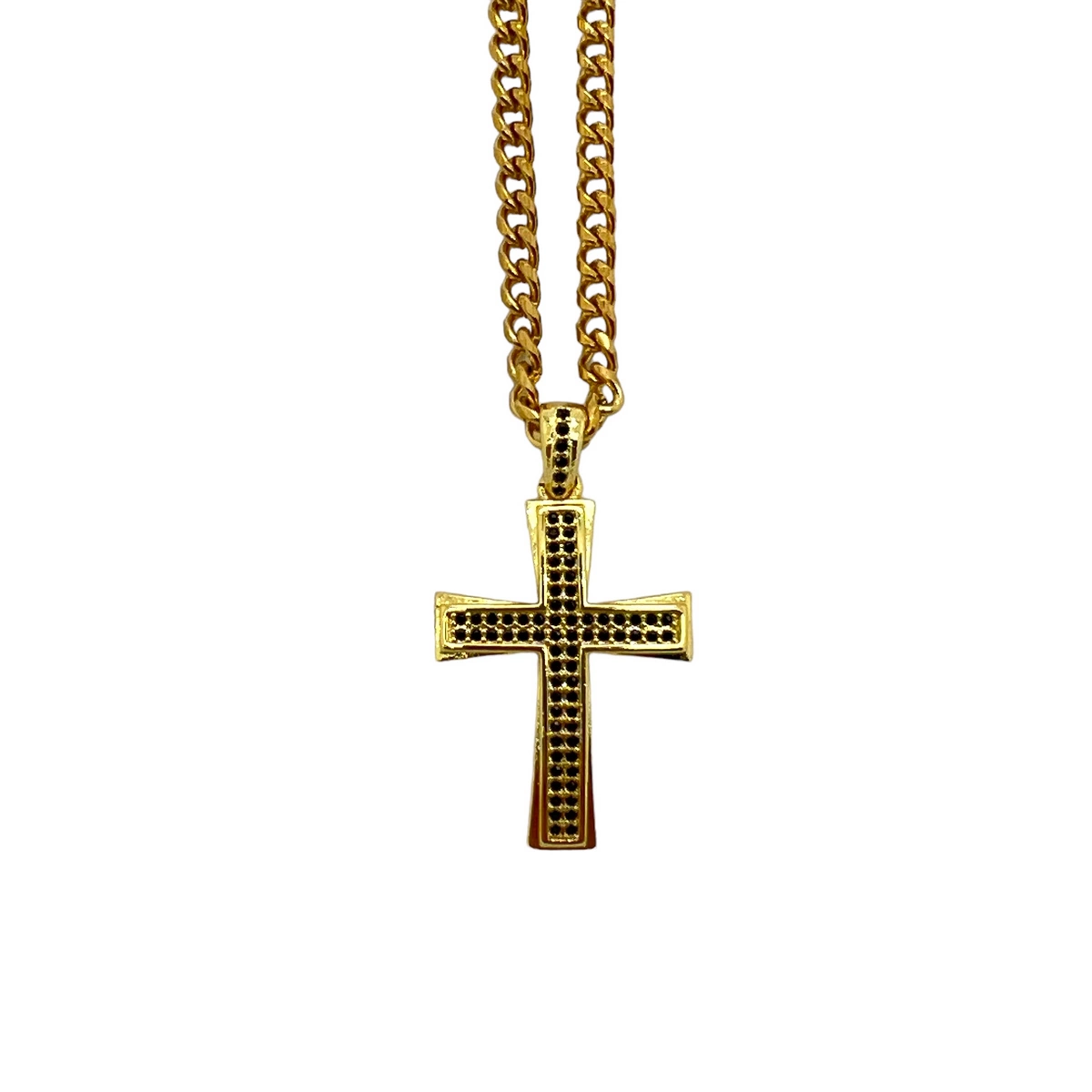 Lant Brooks Gold Diamonds Cross [1]