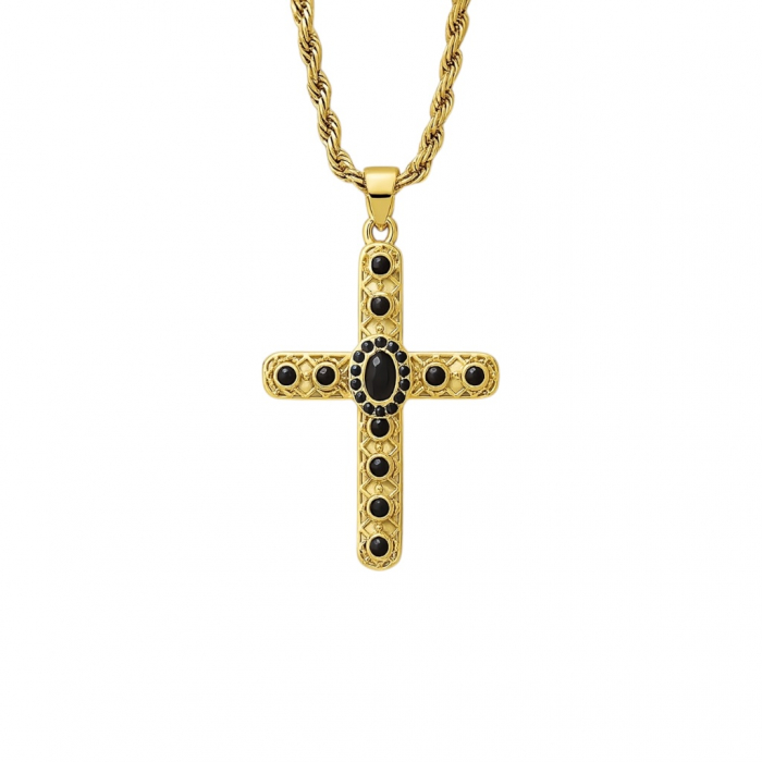 Lant Brooks Gold Exquisite Cross [1]