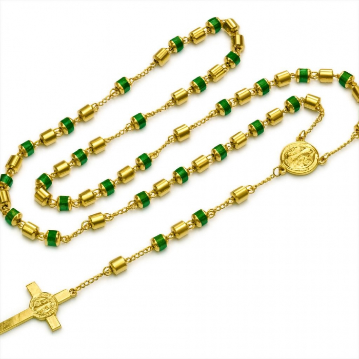 Lant Brooks Gold Green New Rosary [1]