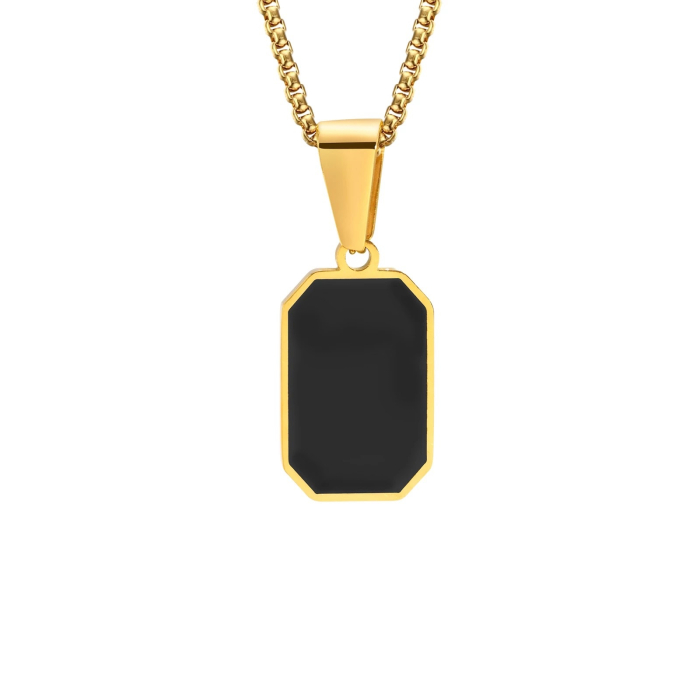 Lant Brooks Gold Onix Pendant [1]