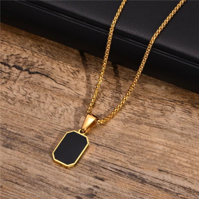 Lant Brooks Gold Onix Pendant [2]
