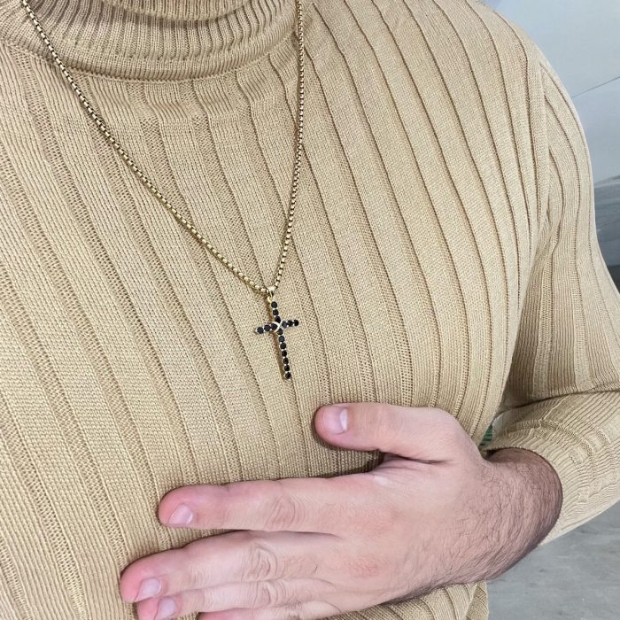 Lant Brooks Gold Tennis Cross [3]