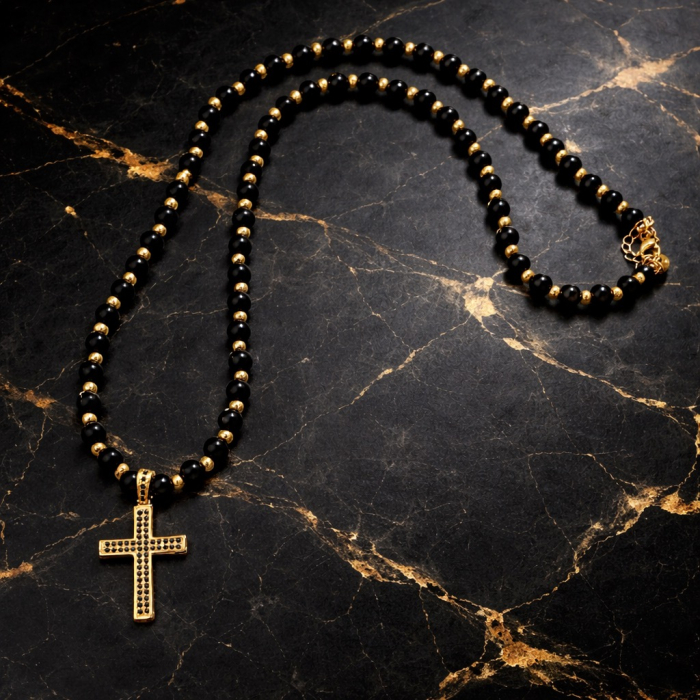 Lant Brooks GoldBlack Exquisite Cross Luxury [3]