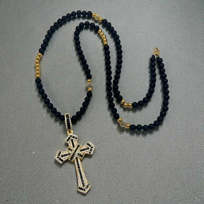 Lant Brooks GoldBlack Exquisite Cross Luxury [3]