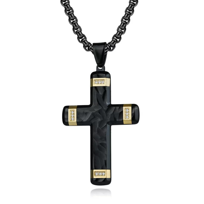 Lant Brooks GoldBlack Luxury Cross [1]