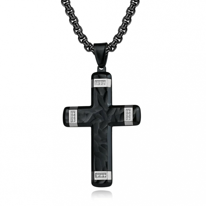 Lant Brooks Luxury Black Abstrakt Cross [1]