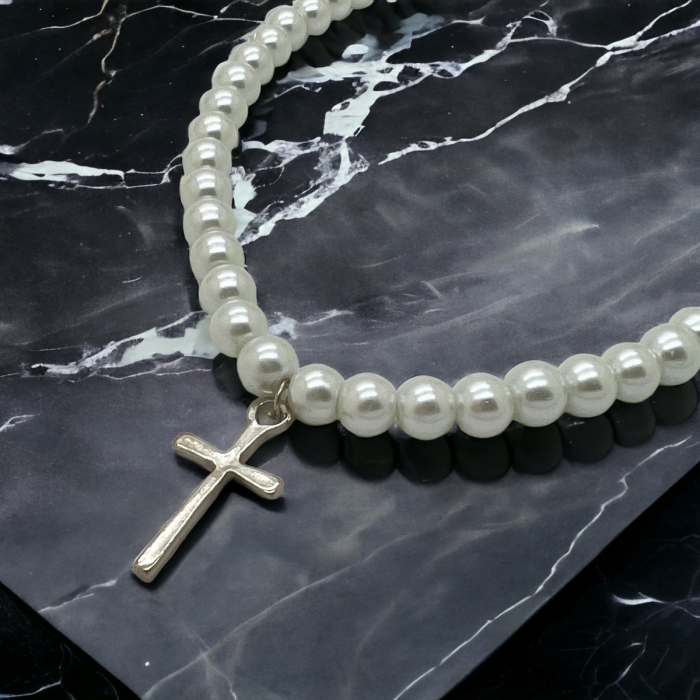 Lant Brooks Perle White Cross [2]