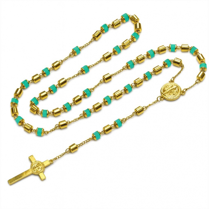 Lant Brooks Rosary Gold Turcoaz [1]