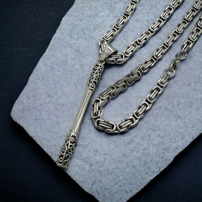 Lant Brooks Solid Chain Viking Amuleth [3]