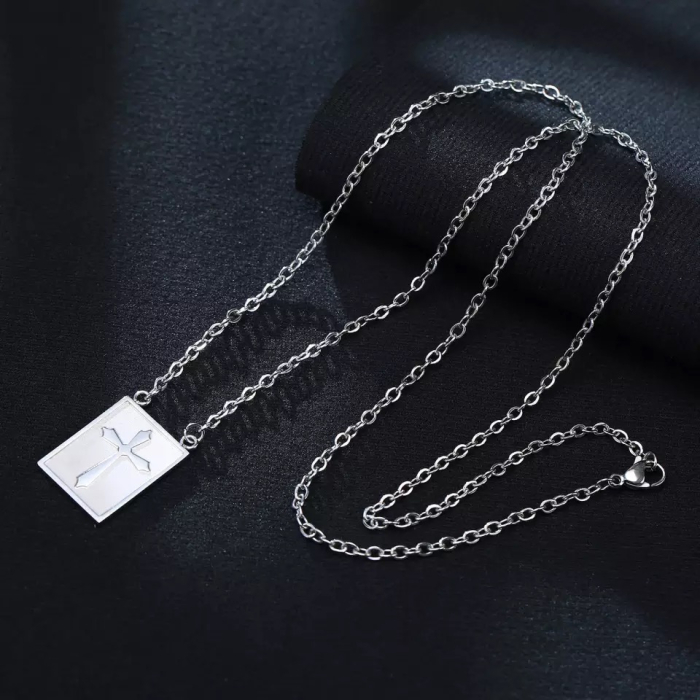 Lant Brooks Stainless Steel Cross [3]