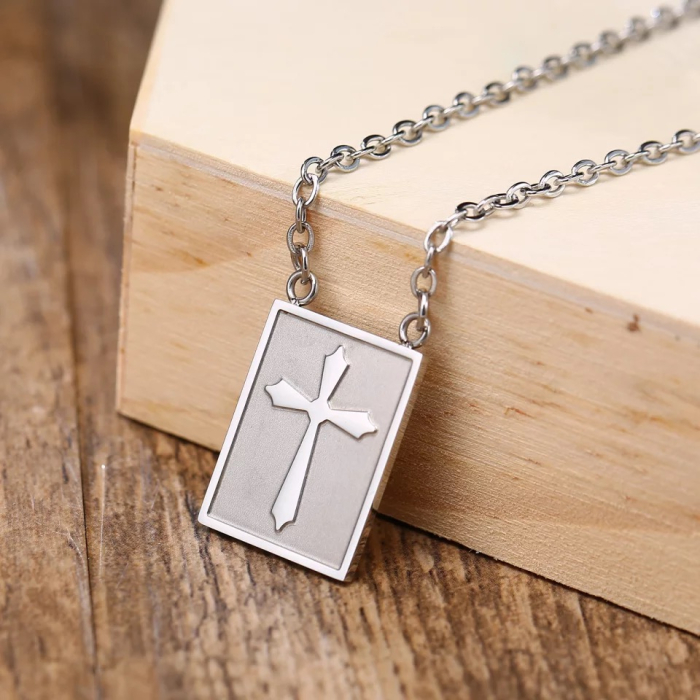 Lant Brooks Stainless Steel Cross [4]