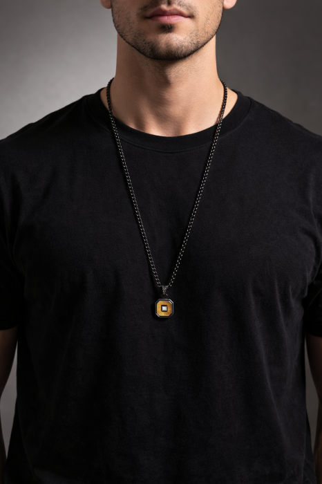 Lant Brooks Tiger Eye Stone Minimalist [2]