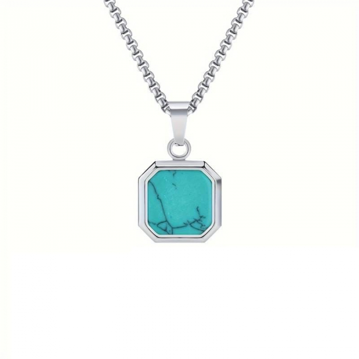 Lant Brooks Waterproof Steel Turcoaz Pendant [1]