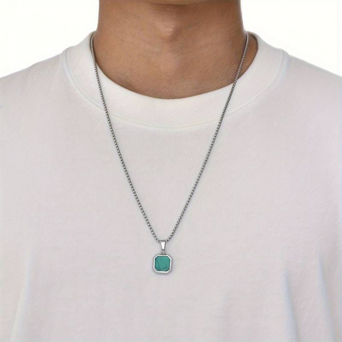 Lant Brooks Waterproof Steel Turcoaz Pendant [5]