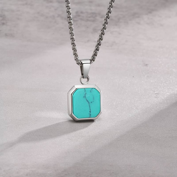 Lant Brooks Waterproof Steel Turcoaz Pendant [2]