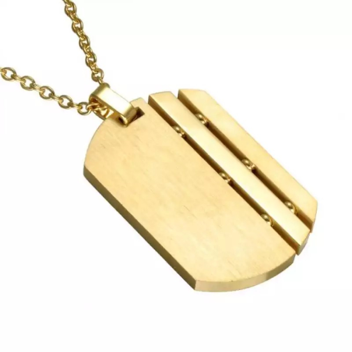 Lant cu pandantiv Brooks Gold Tag [2]