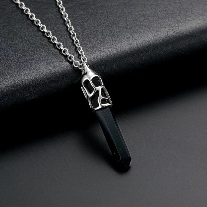 Lant cu pandantiv Brooks Onyx Charm [2]