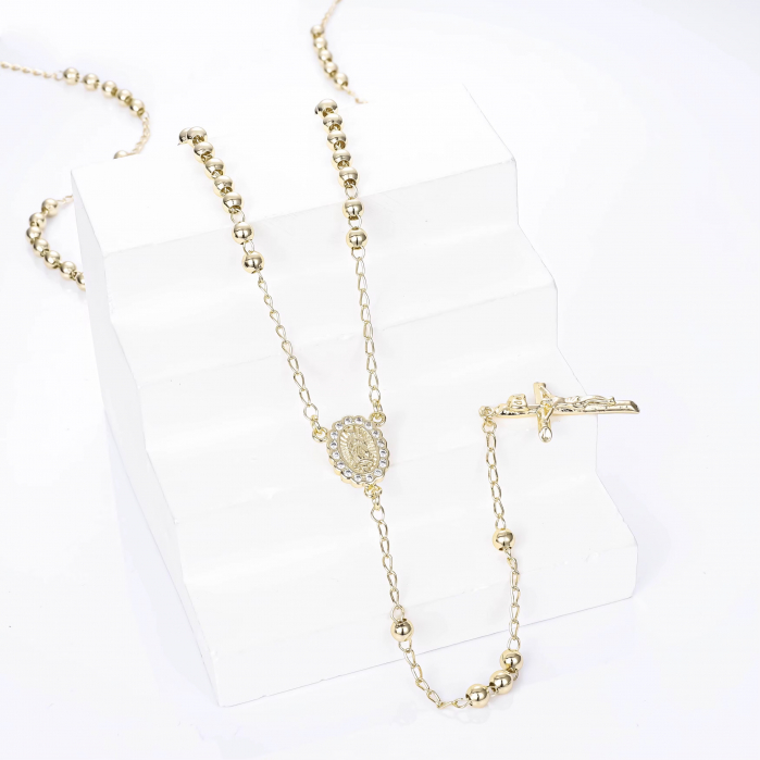 Lant Dama Rosary Gold Plated 14K [3]