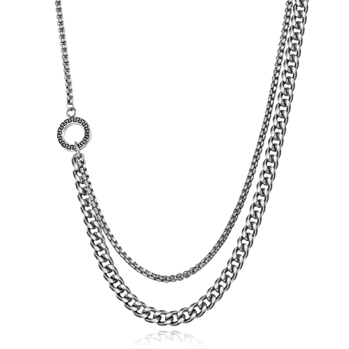 Lant Dublu Brooks Steel Ring [1]