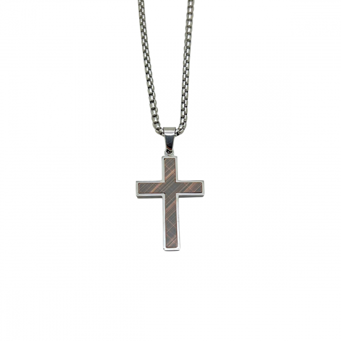 Lant Inox Cruce Efect Carbon [1]