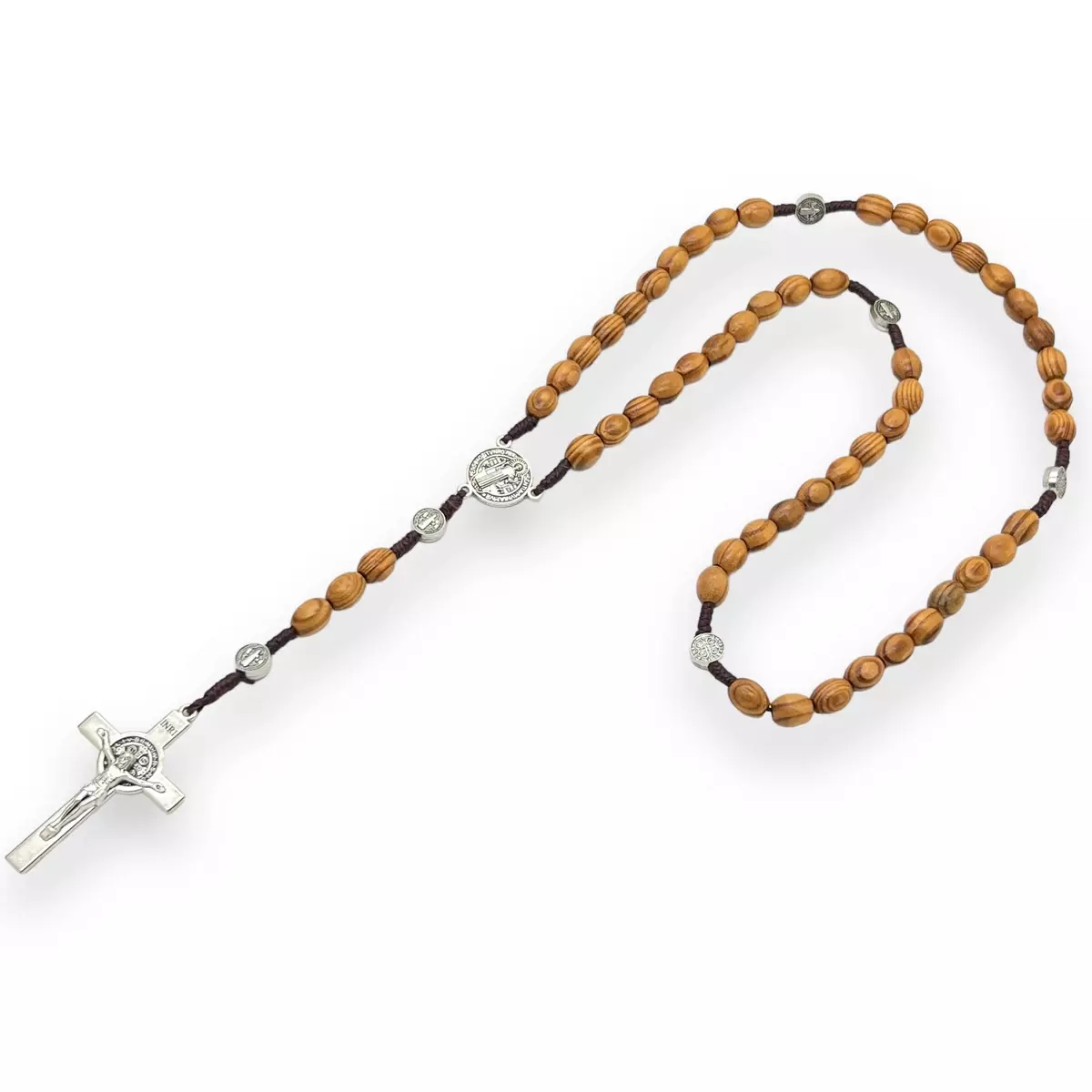 Lant Rosary Brown Wood 70 CM [1]