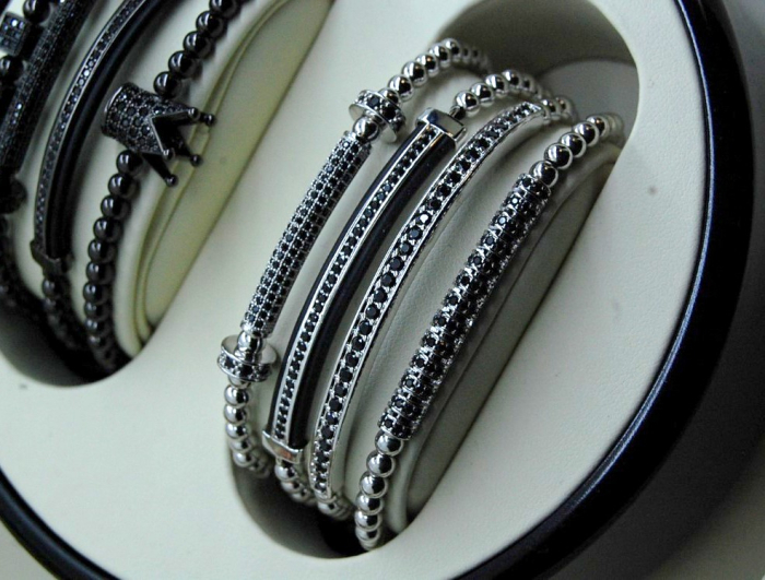 Luxury 4 Masterpiece Silver Bracelets [8]