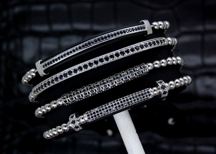 Luxury 4 Masterpiece Silver Bracelets [6]