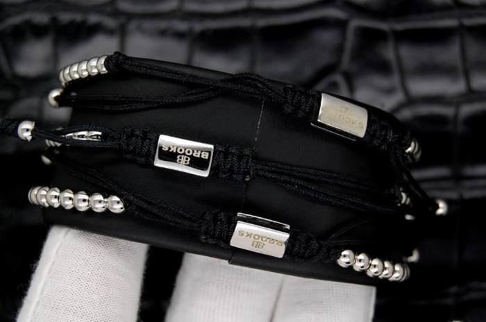 Luxury Set 3 Silver Brooks Bracelets [6]