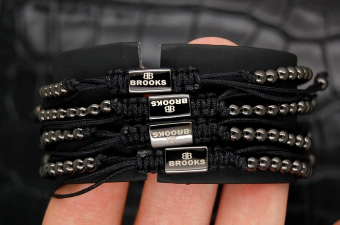 Luxury Set All Black 4 Brooks Bracelets [6]