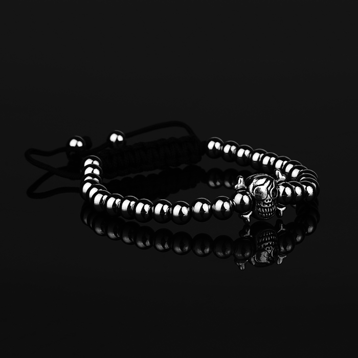 Men Skull Silver Bracelet [2]