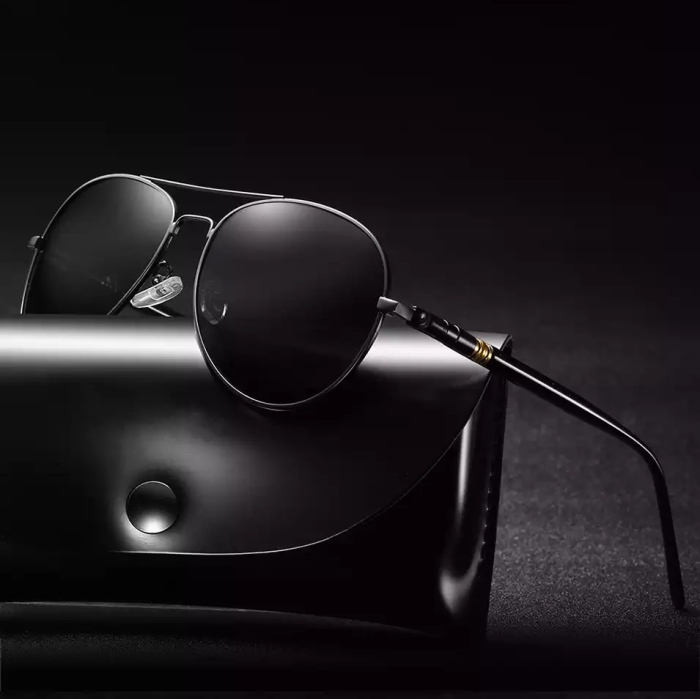 Ochelari Brooks Aviator All Black Luxury [3]
