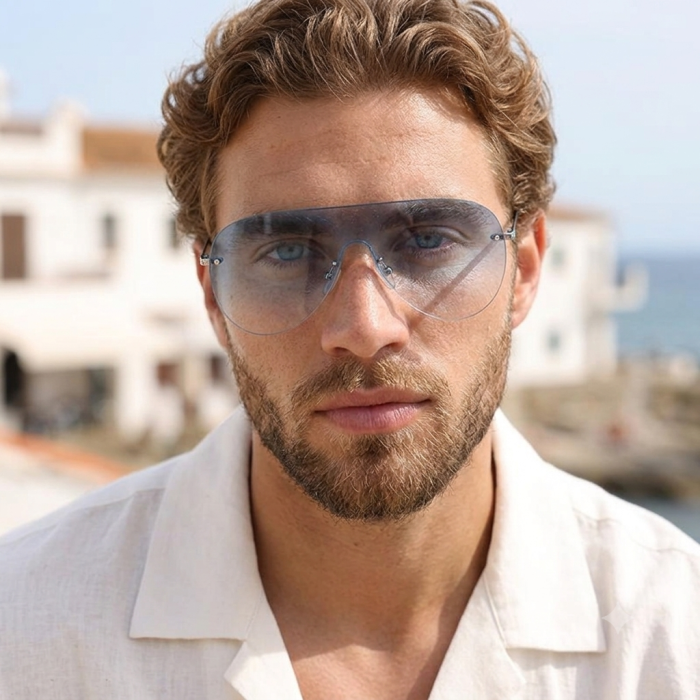 Ochelari Brooks Aviator Bleu Minimalist [2]