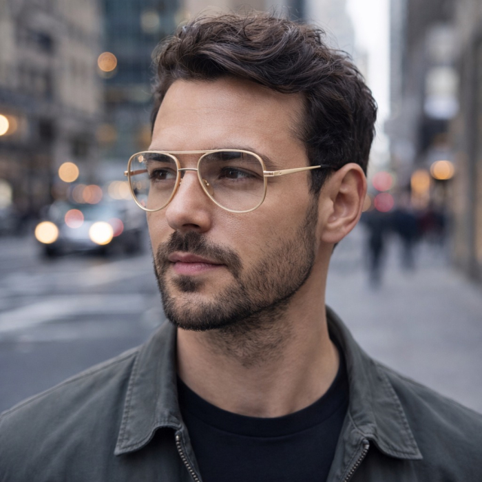 Ochelari Brooks Aviator Bold Gold Frame [2]