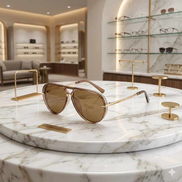 Ochelari Brooks Aviator Brown Lens Monarch [3]