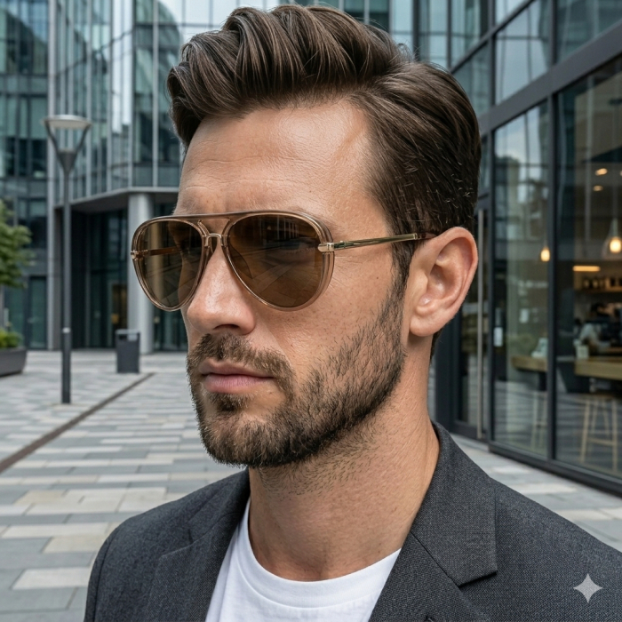 Ochelari Brooks Aviator Brown Lens Monarch [2]