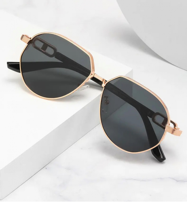 Ochelari Brooks Aviator Gold Luxury Elixir [2]