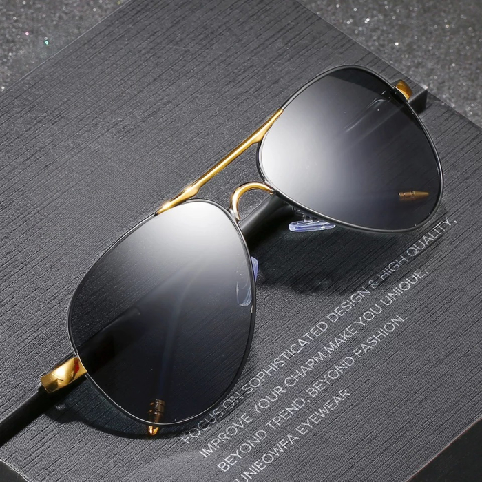 Ochelari Brooks Aviator GoldBlack Sappiro [2]