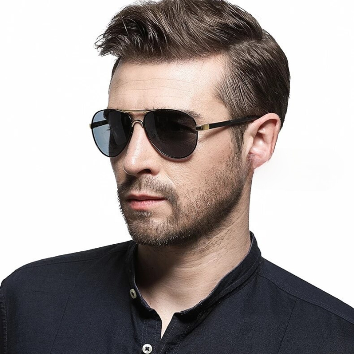 Ochelari Brooks Aviator GoldBlack Sappiro [4]