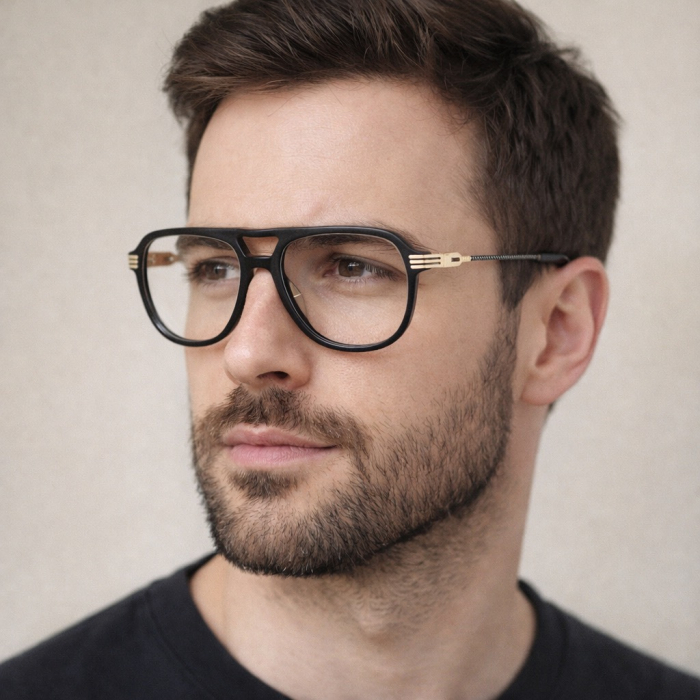 Ochelari Brooks Aviator Hermann GoldBlack [2]