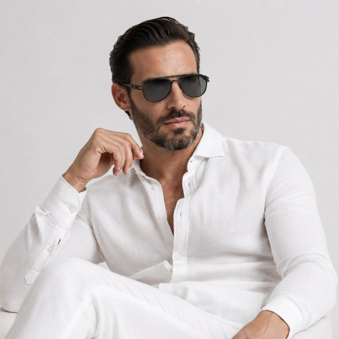 Ochelari Brooks Aviator Polarized Black Noir [2]