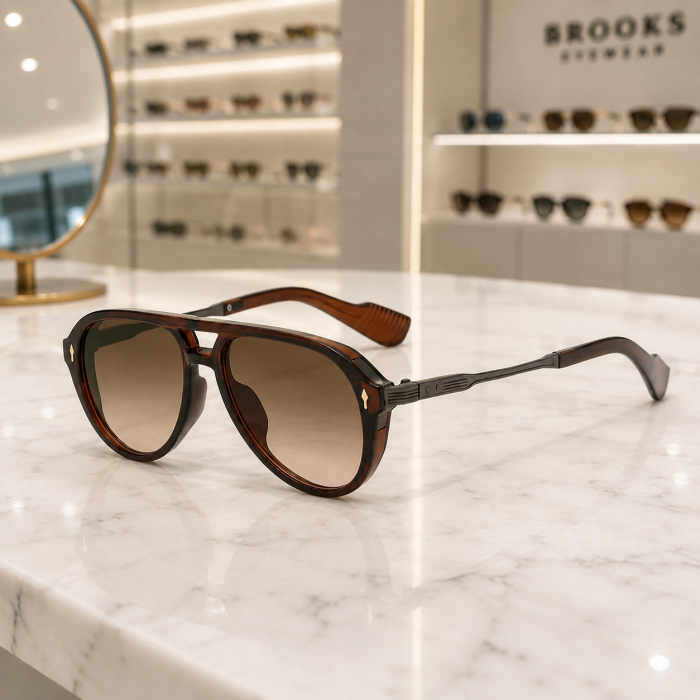 Ochelari Brooks Aviator Prestige Champagne [3]