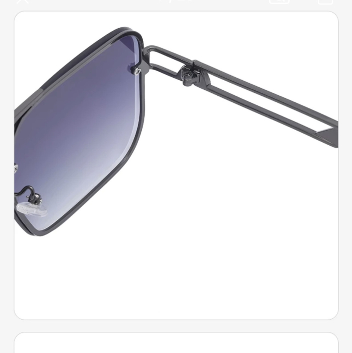 Ochelari Brooks Black Avangarde Oversized [4]